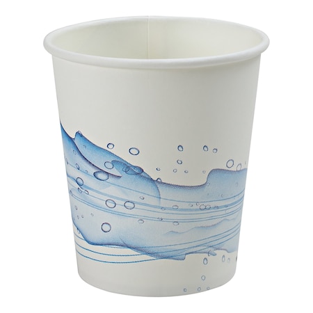 Empress Earth Paper Cold Cup 7 oz , "Cool Wave" Stock Print ECC7-P