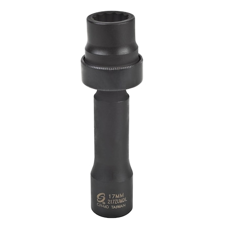 Sunex 1/2 in Drive 17Mm 12 Pt Driveline Socket 217ZUMDL