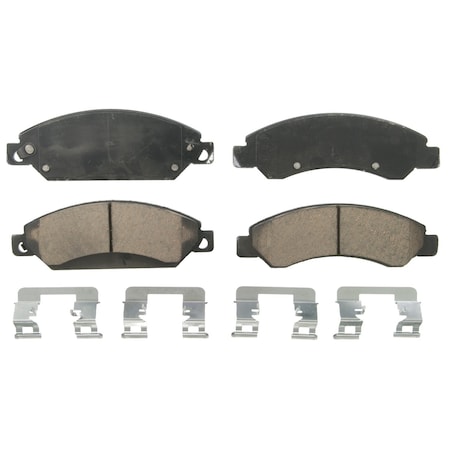 Wagner Brake QuickStop Front Disc Brake Pad Set Ceramic,  ZD1092