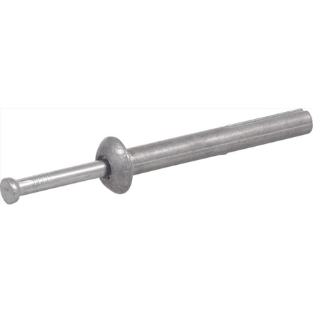 Hillman 1/4 in. D X 2 in. L Zinc Round Head Hammer Drive Anchor 100 pc 372063