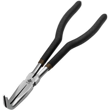 Performance Tool 11 in. 90-Degree Bent Needle Nose Pliers W1046