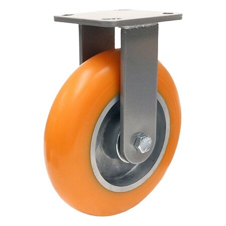 Hamilton Plate Caster, Steel, Rigid R-WH-82EMB-ZB