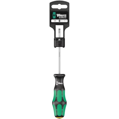 Wera 335 SB Slotted screwdriver, 0.8 x 4 x 100 mm 5100043001