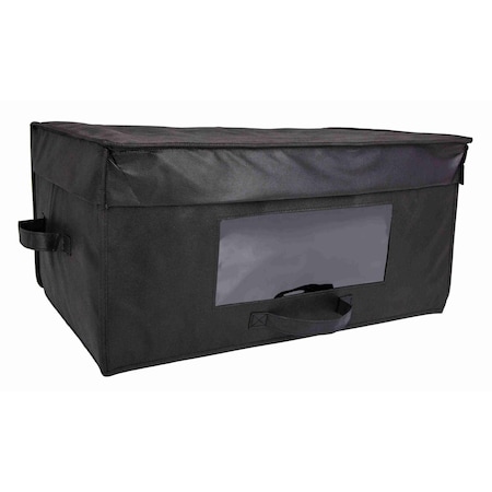 Hospitality 1 Source Box Top, Nonwoven Fabric, Blanket Box, Black BLKTBOX-BL