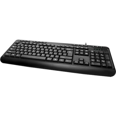Adesso DESKTOP MULTIMEDIA PS/2 BLACK KEYBOARD AKB-132PB