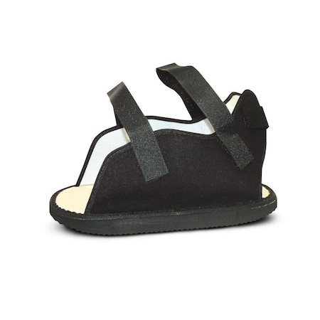 Medline Canvas Cast Boot with Rocker Sole and Hook-and-Loop Closures, Size XS ORT29100XS
