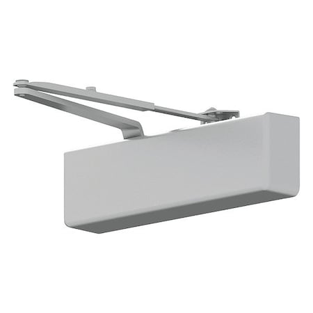 Falcon Door Closers, Hold Open, Matte Silver, Non-Handed SC71A SSHO AL