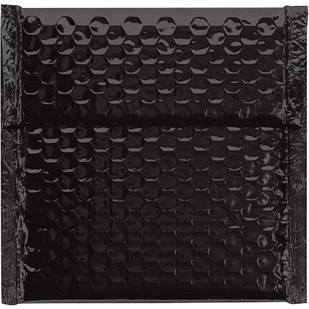 Bubblefast 100-13 x 17 1/2'' Black Glamour Bubble Mailers, 100PK BFGBM1317BK