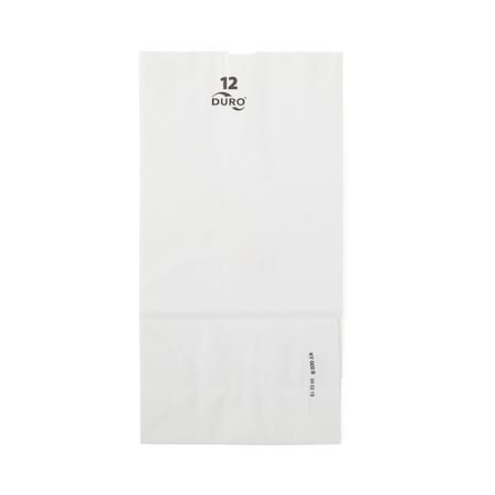 Medline White Paper Bag, #6, 6in x 3.5in x 11in, 500PK NONWPB6