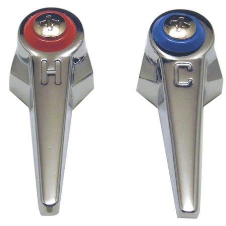 Danco Faucet Handle, Zinc, Chrome Plated, For T S Brass Two Handle Kitchen Sink Faucets 20181