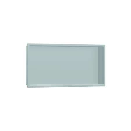 Hansgrohe XtraStoris Original Wall Niche with Integrated Frame 12"x 24"x 4" in Concrete Grey 56064380