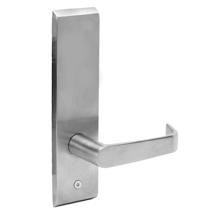 Corbin Russwin Passage Lever Trim, Newport Lever with Escutcheon, Right Hand Reverse, Satin Stainless Steel Finish N910ET 630 RHR
