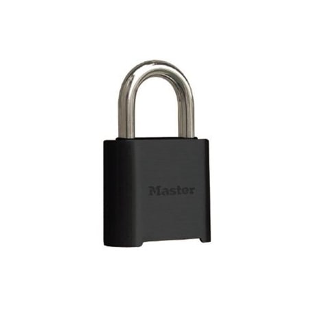 Master Lock Co Resettable Black Zinc Padlock Boxed 878