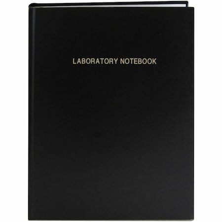 Roaring Spring 4x4 Graph Single Copy Lab Book with Numbered Pages, 1125 x 875 144 Pages, White Paper, Black ROA77160