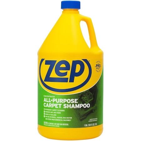 Zep Concentrated AllPurpose Carpet Shampoo, Blue ZPEZUCEC128