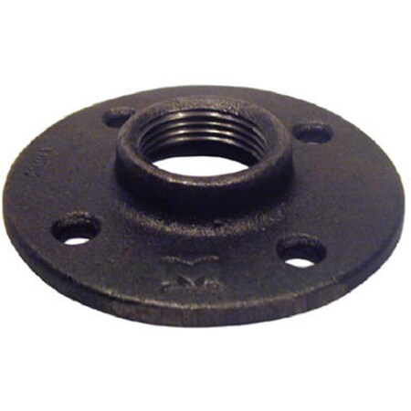 Pannext Fittings B-FLF10 Black Floor Flange - 1 in. 449275