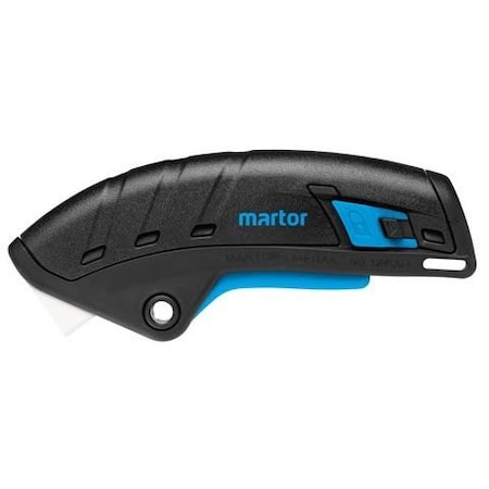 Martor Ergonomic, squeeze grip safety knife, Retractable 128 mm L 1240019.17