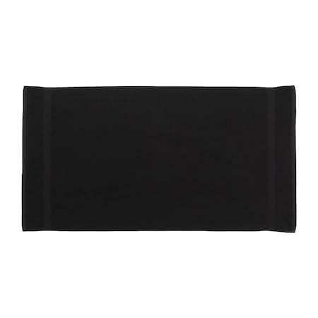 Towelsoft King size loop terry beach towel 35 inch x 65 inch-Black HOME-BL1107-BLCK