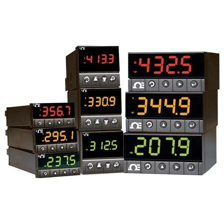 Omega Temp/Proc Controller: i Series, 1/16 DIN Size, B/C/E/J/K/L (J DIN)/R/S/T, PID, Digital CNI1633