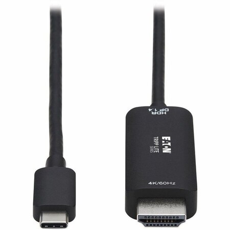 Eaton EATON, HDMI Cable, 6 ft, 4K, Male to Male U444-006-HDR4BE