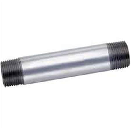 Anvil 1.25 x 3.5 in. Galvanized Steel Pipe Nipple - 150 PSI B1754524