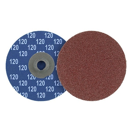 Weiler Coated Abrasive Blending Disc, 3 in dia. 60059