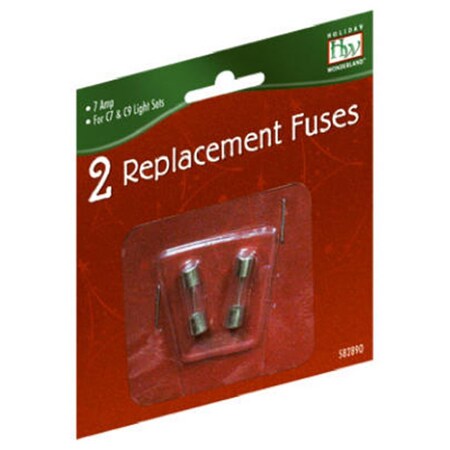 Noma Inliten 101F88 HW 7A Replacement Fuses, 2PK 582890