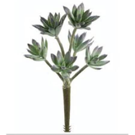 Allstate CC2490-GR-FS 11 in. Plastic Sedum Stem Green Frosted-, 24PK CC2490-GR/FS