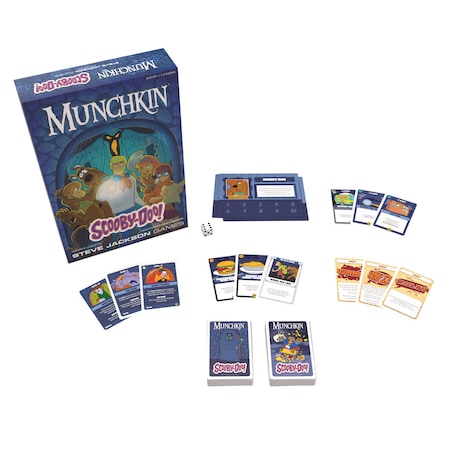 Usaopoly MUNCHKIN, Scooby-Doo Card Game MU010-001