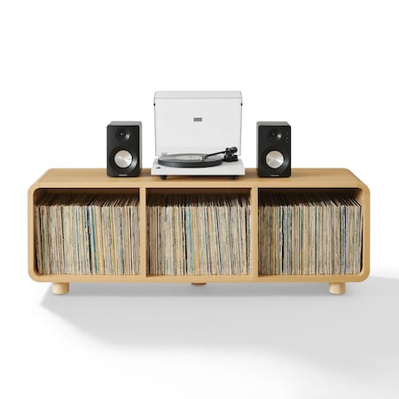 Crosley Zoe Large Record Storage Console CF1137-AH