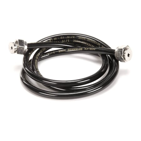 Perlick Connector, Black, Vinyl, 3/16in ID x 5' 532