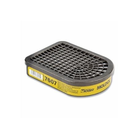 Moldex 7000/7800/9000 Series Semi-Rectangular Gas/Vapor Cartridge, Smart, Multi-Gas/Vapor, for, 30PK 507-7607