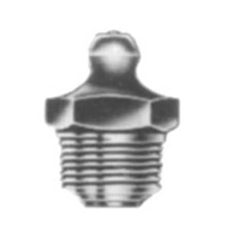 Plews-Edelmann Short Straight Grease Fitting 1/4 Inch-28 Thr 570-11-101