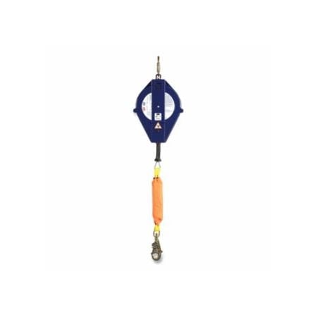 Dbi-Sala Ultra-Lok, Self Retracting Cable Lifeline, Stainless Steel, 55 ft L, 310 lb, Swivel Snap Hook 098-3503885