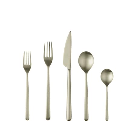 Mepra Linea Ice Champagne Flatware  Set - 20 Pcs. 104822020IC