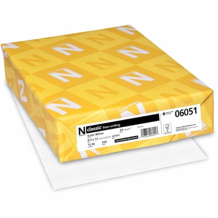 Classic Inkjet, Laser Copy Multipurpose Paper Solar White, White, 500PK NEE06051