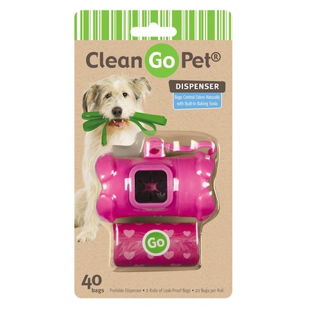 Clean Go Pet Plastic Dog Waste Bag Dispenser ZW4641 75
