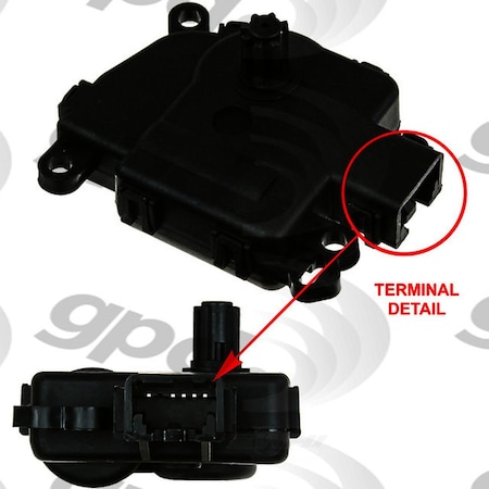 Global Parts Distributors HVAC Actuator 1712295