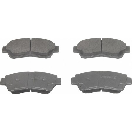 Wagner Brake ThermoQuiet Front Disc Brake Pad Set Ceramic,  QC476