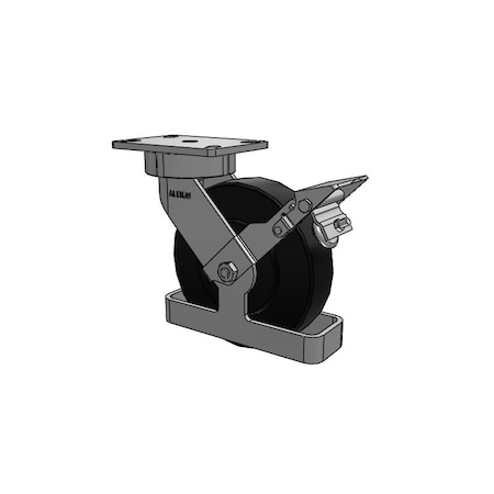 Albion Caster, Maintenance-Free, 8x2, 38NX08228S01FBKTO 38NX08228S01FBKTO