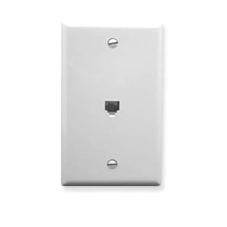 Maxpower Ic630E60Wh Wall Plate Voice 6P6C White MA568706
