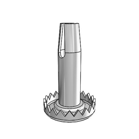 Shepherd Hardware Socket#- SR2402ZN-M36, Metal Socket for Wood Furniture, Fits 5/16'' x 1-1/2'' Grip Neck Stem Caster 002719-50