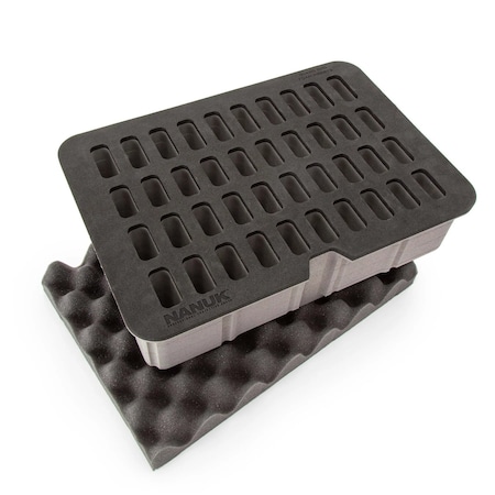 Nanuk 915 Case Customized foam insert 915 for 28 Knives 1-915-21053