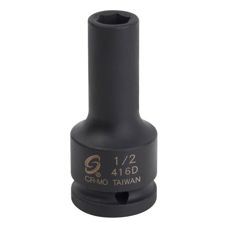 Sunex 3/4 in Drive 1/2 in Deep Impact Socket 416D