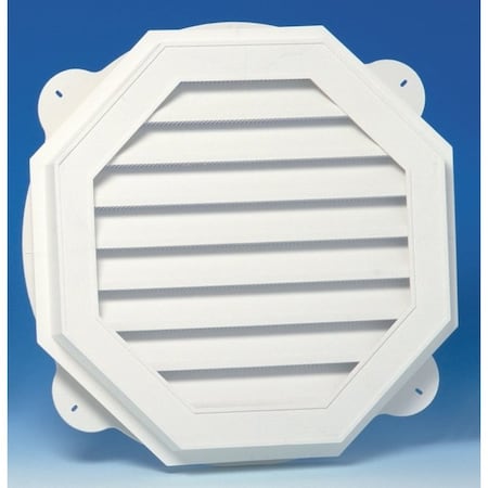 Canplas Gable Vent 22In Wht Octgn Vnyl 626060-00