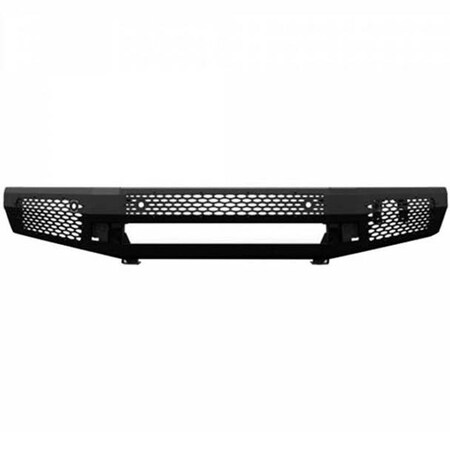 Replacement For Aichi Toyota Tundra Year 2021 Midnight Series Black Steel Winchready Front Bumper 7