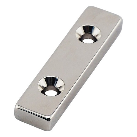 Zoro Select Rare Earth Magnet, Silver NB002555NCTSX2