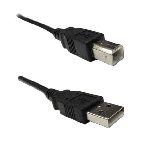 Weltron 6Ft Usb-A Male To Usb-B Male 90-USB-AB-06
