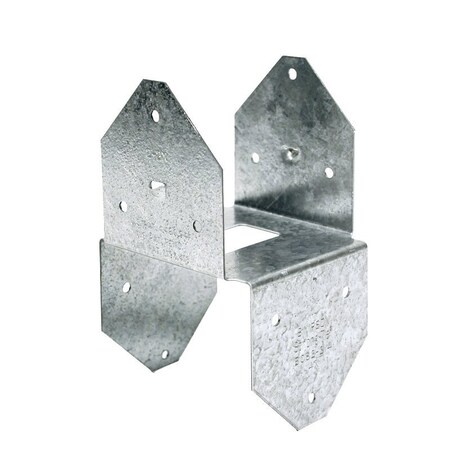 Simpson Strong-Tie BCS Post Cap, 2 to 2 x 4 in Post/Joist, Steel, ZMAX BCS2-2/4Z