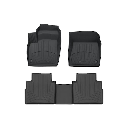 Weathertech Black, Front and Rear FloorLiner HP 4417701-4416442IM